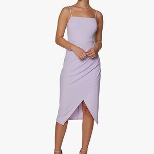 Laundry by Shelli Segal asymmetrical midi dress
